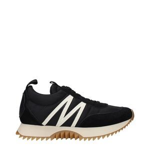 Moncler Black Fabric Low Top Women's Sneakers